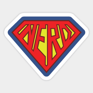 Super Nerd Sticker